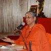 Ma Gurupriyaji during a discourse during the Satram